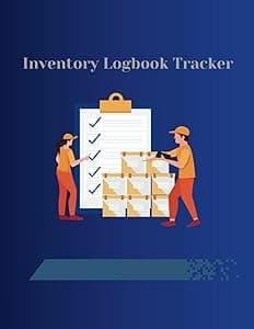 Inventory Logbook Tracker: Categorized Inventory Tracker