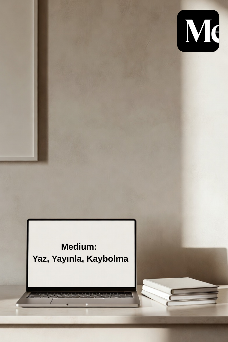 Medium: Yaz, Yayınla, Kaybolma