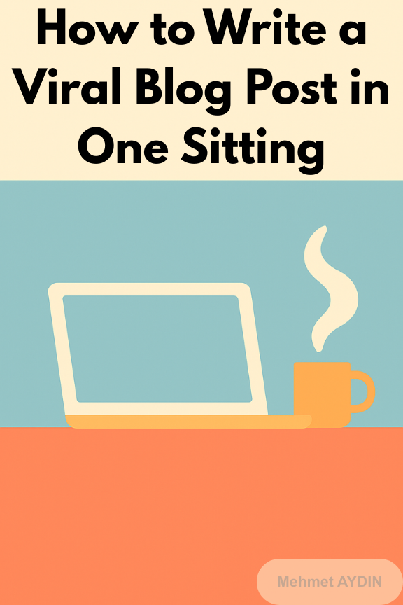 How to Write a Viral Blog Post in One Sitting: Fast System for Beginners & Pros