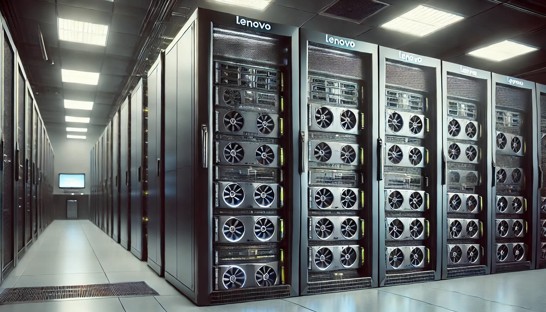 Güçlü GPU'lu Lenovo Sunucuları