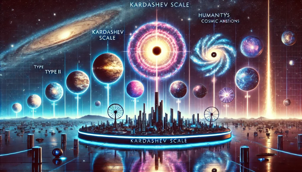 DALL·E-2025-01-31-18.25.23-A-futuristic-and-visually-striking-podcast-cover-for-a-science-and-technology-episode-about-the-Kardashev-Scale.-The-image-should-depict-a-progression-1024x585 Kardashev Ölçeği: Medeniyetlerin Gücü ve Geleceği!