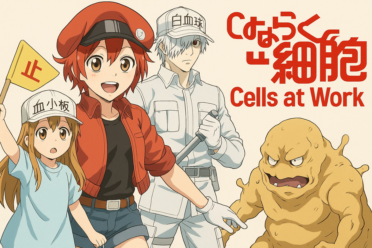 Hücrelerin kahramanca savaşını anlatan anime